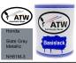 Preview: Honda, Slate Gray Metallic, NH81M-3: 1L Lackdose, von ATW Autoteile West.